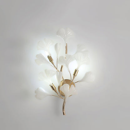Gingko Modern Wall Lamp - LED Illumination & Adjustable Brightness