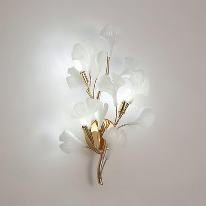 Gingko Modern Wall Lamp - LED Illumination & Adjustable Brightness