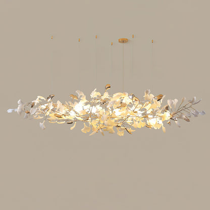 Ginkgo Cloud Chandelier - Modern LED Lighting with Adjustable Brightne