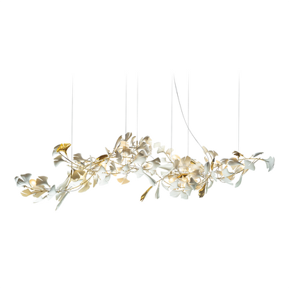 Gingko Bloom Chandelier - Elegant Design with Adjustable Brightness
