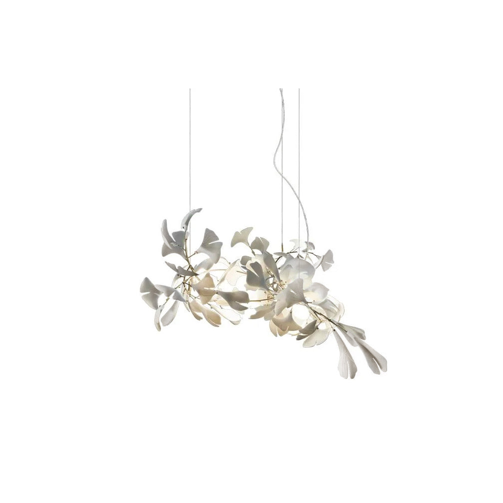 Gingko Bloom Chandelier - Elegant Design with Adjustable Brightness