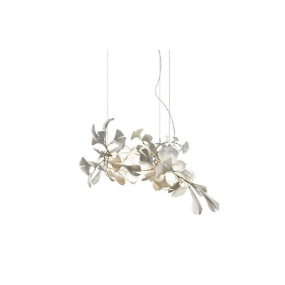 Gingko Bloom Chandelier - Elegant Design with Adjustable Brightness