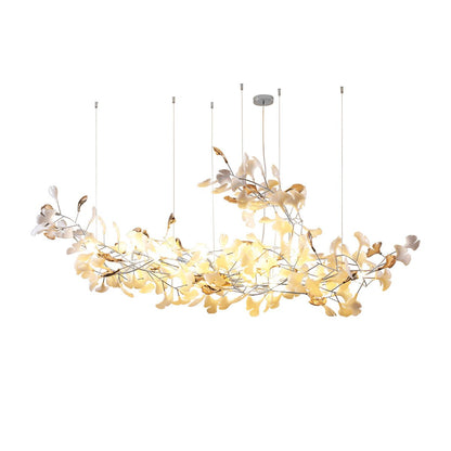 Ginkgo Cloud Chandelier - Modern LED Lighting with Adjustable Brightne
