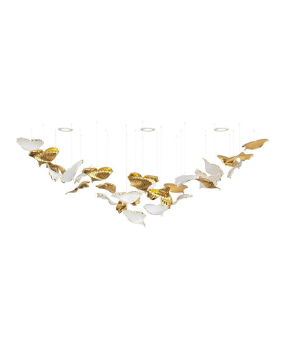Ginkgo Tree Chandelier - Elegant Design with Adjustable Brightness