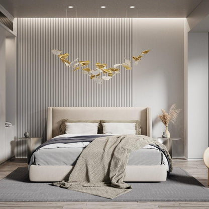 Ginkgo Tree Chandelier - Elegant Design with Adjustable Brightness
