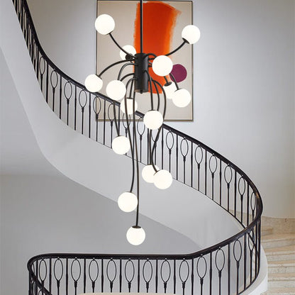 Caroline Chandelier - Elegant Crystal Design with Adjustable Height