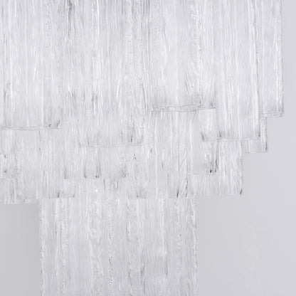 Giselle Crystal Glass Chandelier - Elegant Design & Adjustable Height