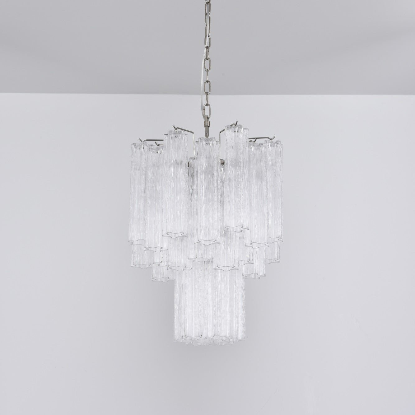 Giselle Crystal Glass Chandelier - Elegant Design & Adjustable Height