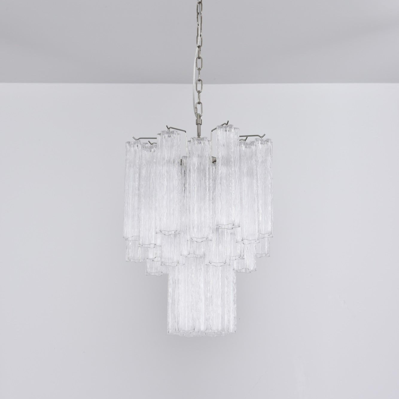 Giselle Crystal Glass Chandelier - Elegant Design & Adjustable Height