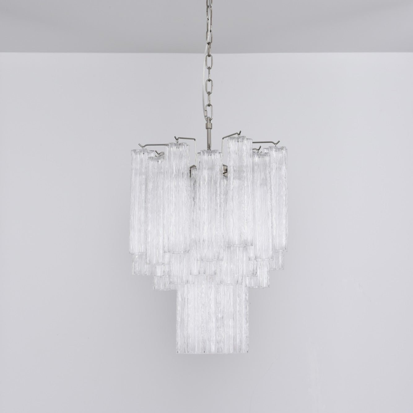 Giselle Crystal Glass Chandelier - Elegant Design & Adjustable Height