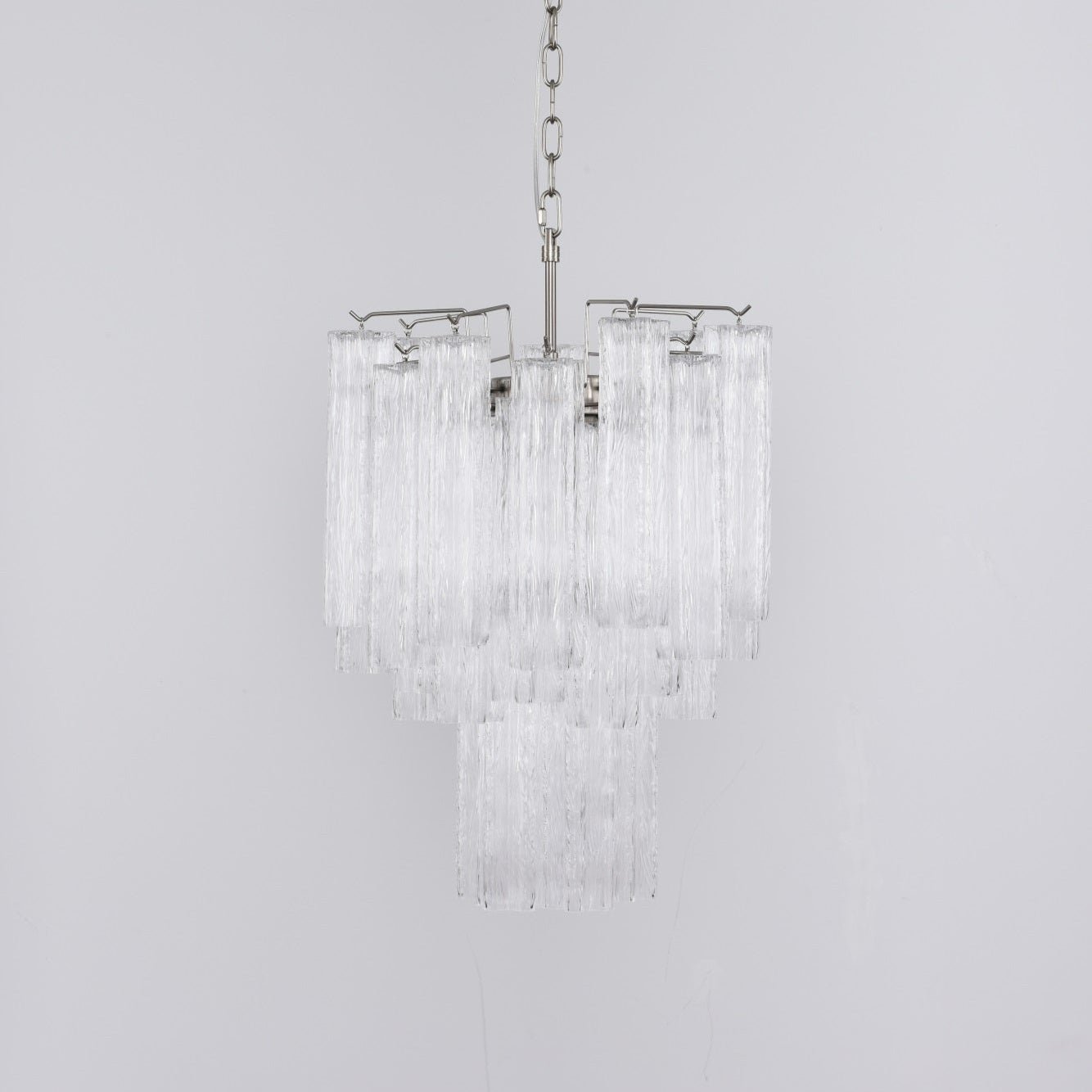 Giselle Crystal Glass Chandelier - Elegant Design & Adjustable Height