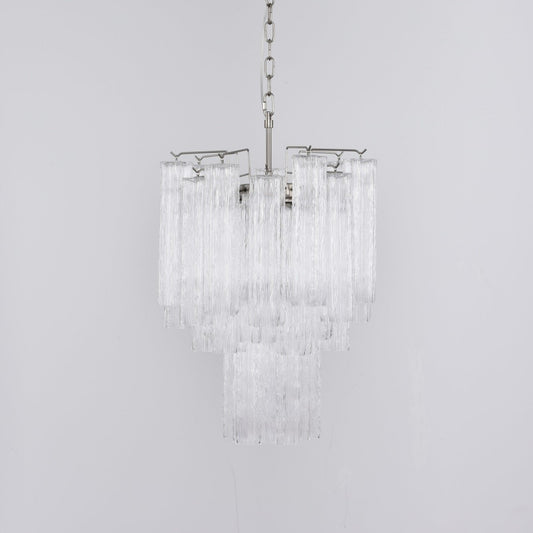 Giselle Crystal Glass Chandelier - Elegant Design & Adjustable Height