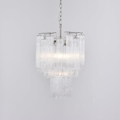 Giselle Crystal Glass Chandelier - Elegant Design & Adjustable Height