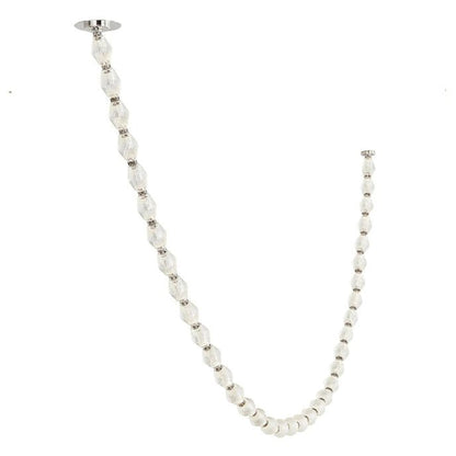 Riviere Chain Chandelier - Elegant Design, Adjustable Height, LED Comp