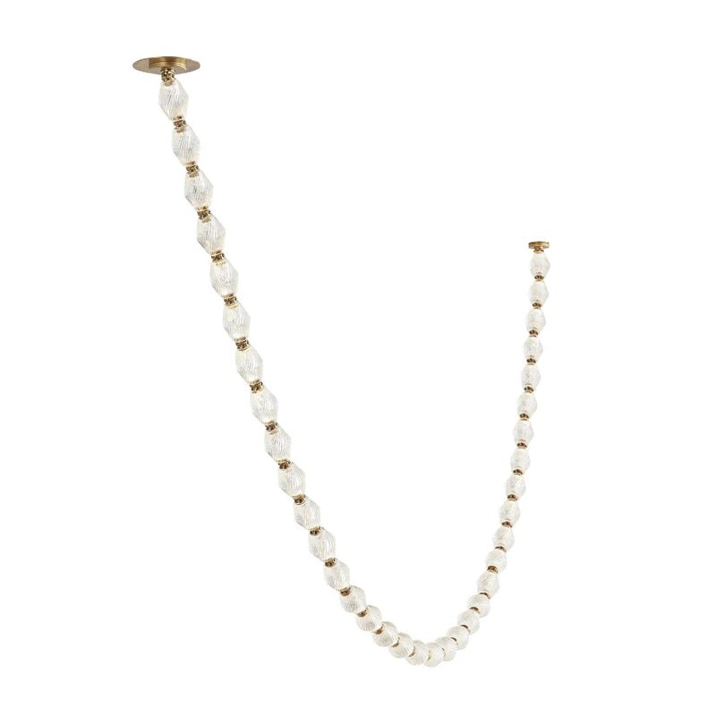 Riviere Chain Chandelier - Elegant Design, Adjustable Height, LED Comp