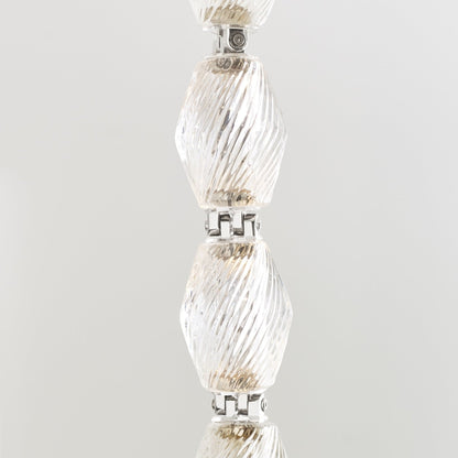 Riviere Chain Chandelier - Elegant Design, Adjustable Height, LED Comp