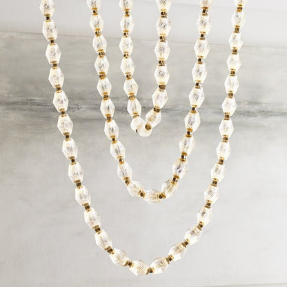 Riviere Chain Chandelier - Elegant Design, Adjustable Height, LED Comp