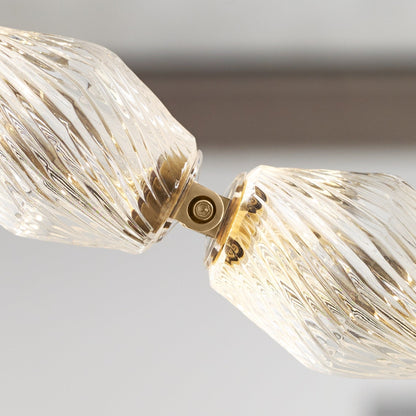 Riviere Chain Chandelier - Elegant Design, Adjustable Height, LED Comp