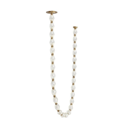 Riviere Chain Chandelier - Elegant Design, Adjustable Height, LED Comp
