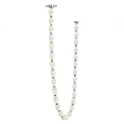 Riviere Chain Chandelier - Elegant Design, Adjustable Height, LED Comp