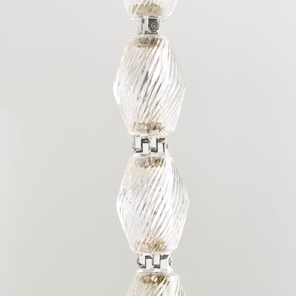 Riviere Chain Chandelier - Elegant Design, Adjustable Height, LED Comp