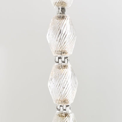 Riviere Chain Chandelier - Elegant Design, Adjustable Height, LED Comp