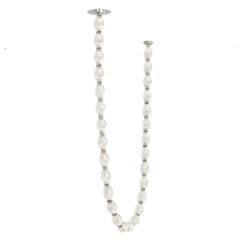 Riviere Chain Chandelier - Elegant Design, Adjustable Height, LED Comp