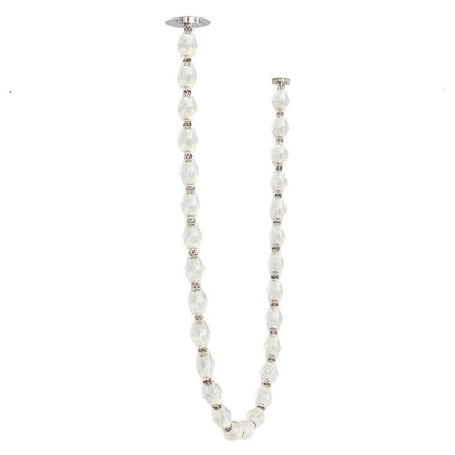 Riviere Chain Chandelier - Elegant Design, Adjustable Height, LED Comp