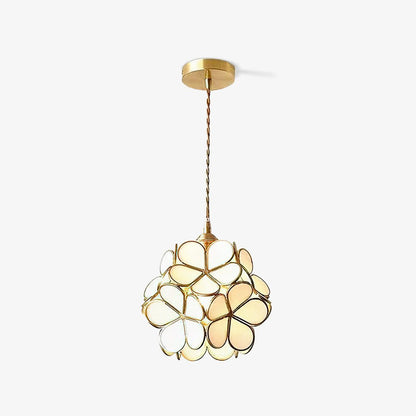 Glass Petal Pendant Light Position 11