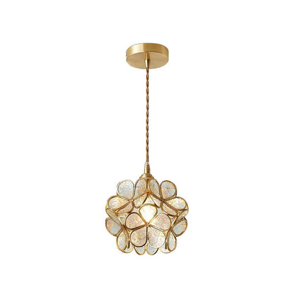 Glass Petal Pendant Light Position 33
