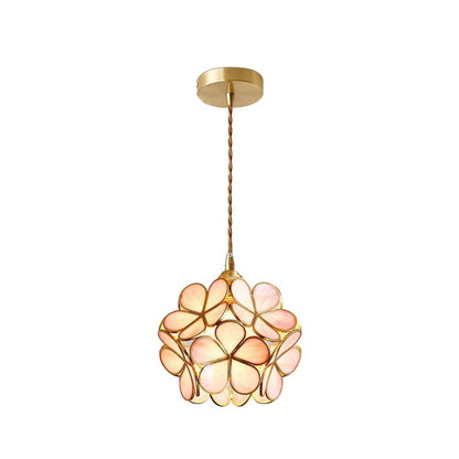 Glass Petal Pendant Light Position 32