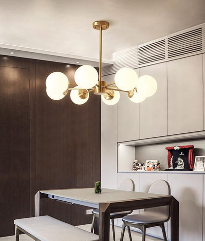 Karrington Crystal Chandeliers - Elegant Lighting with Adjustable Heig