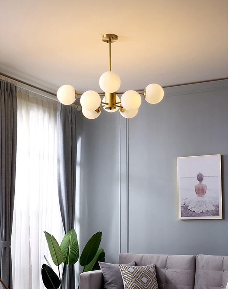 Karrington Crystal Chandeliers - Elegant Lighting with Adjustable Heig
