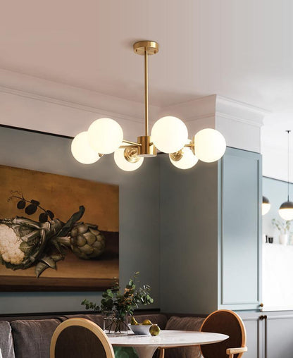 Karrington Crystal Chandeliers - Elegant Lighting with Adjustable Heig