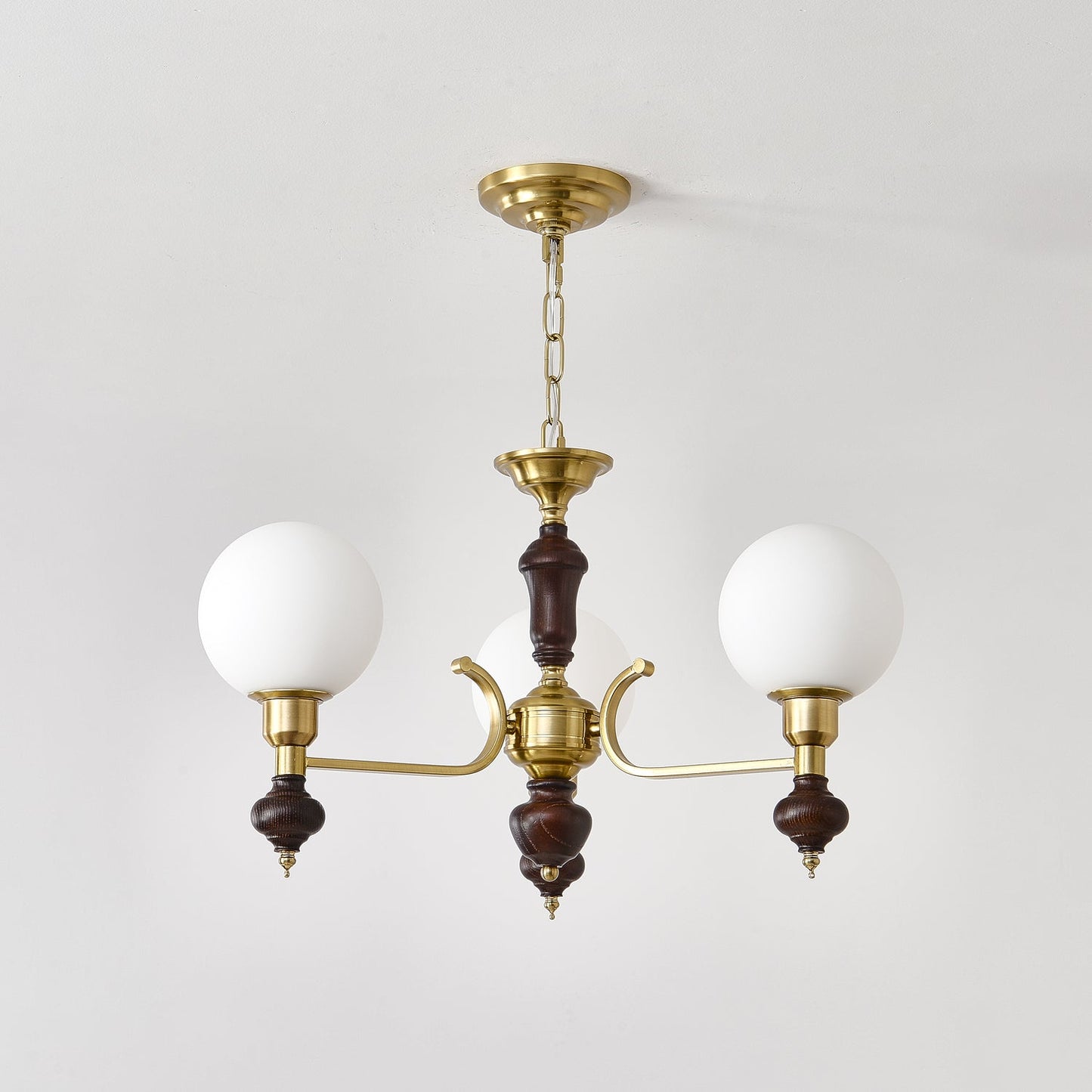 Elegant Globe Orb Chandelier - Adjustable Height, LED Compatible