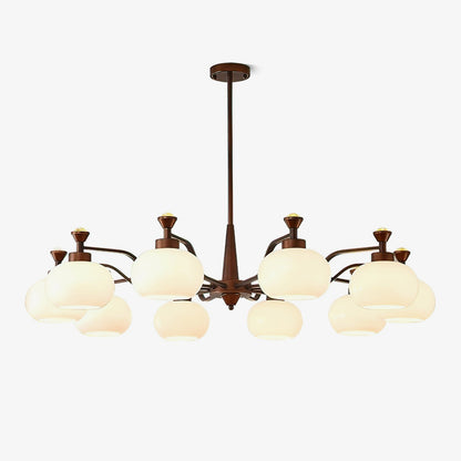 Modern Globe Spotlight Chandelier - Adjustable Arms, Energy Efficient