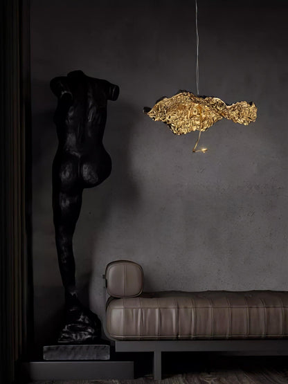 Brass Aviary Constellation Chandelier with Adjustable Height & LED Lig
