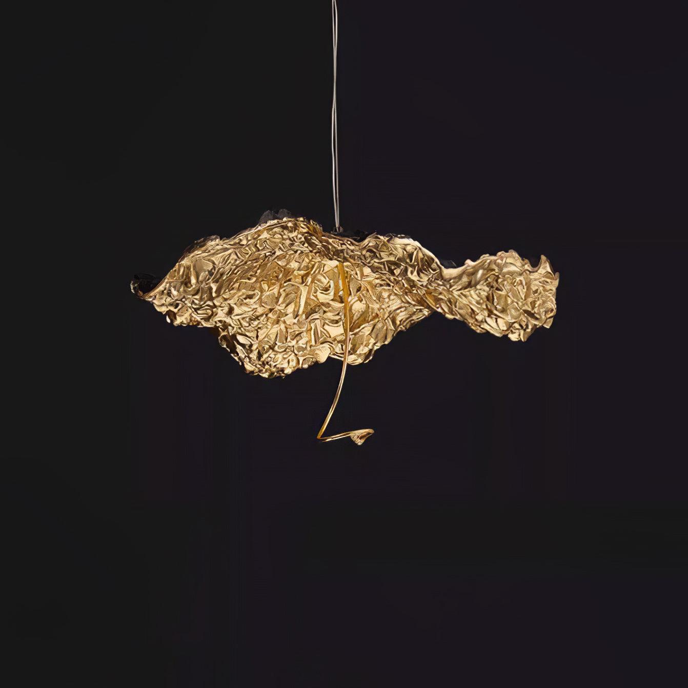 Brass Aviary Constellation Chandelier with Adjustable Height & LED Lig
