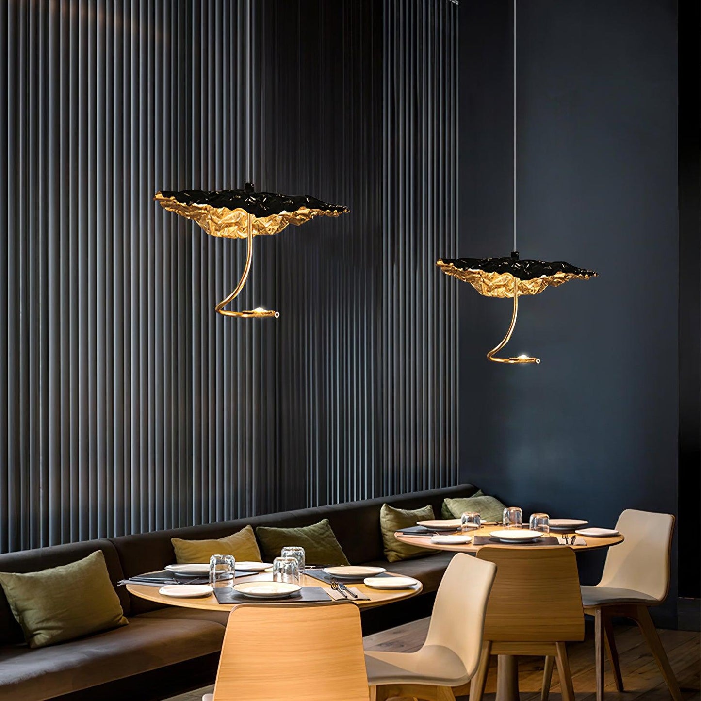 Brass Aviary Constellation Chandelier with Adjustable Height & LED Lig