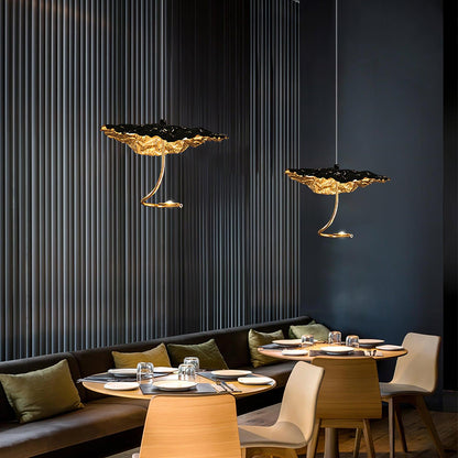Brass Aviary Constellation Chandelier with Adjustable Height & LED Lig