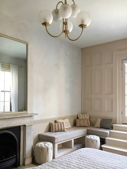 Elegant Gooseneck Chandelier with Adjustable Arms and LED Compatibilit