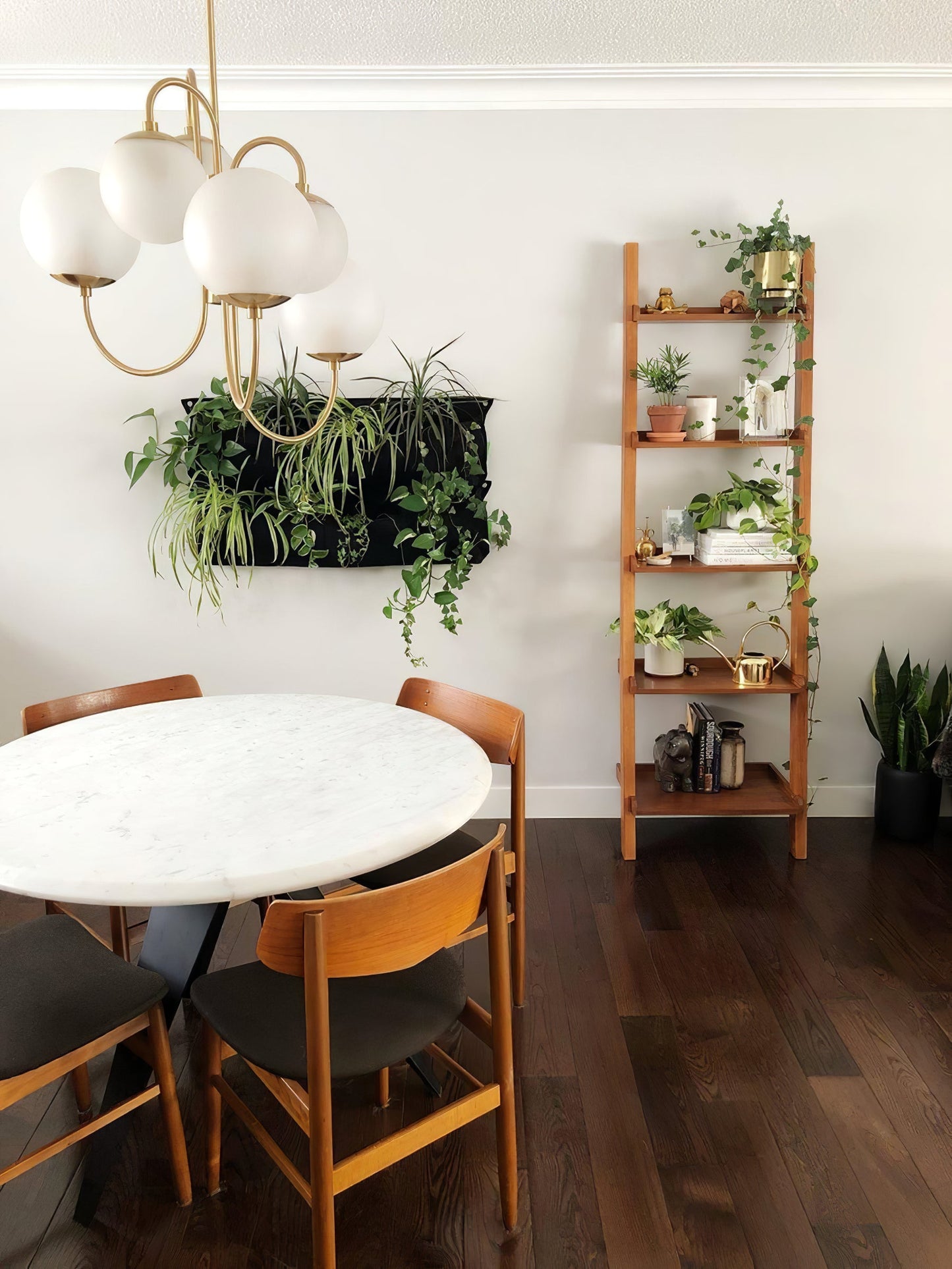 Elegant Gooseneck Chandelier with Adjustable Arms and LED Compatibilit