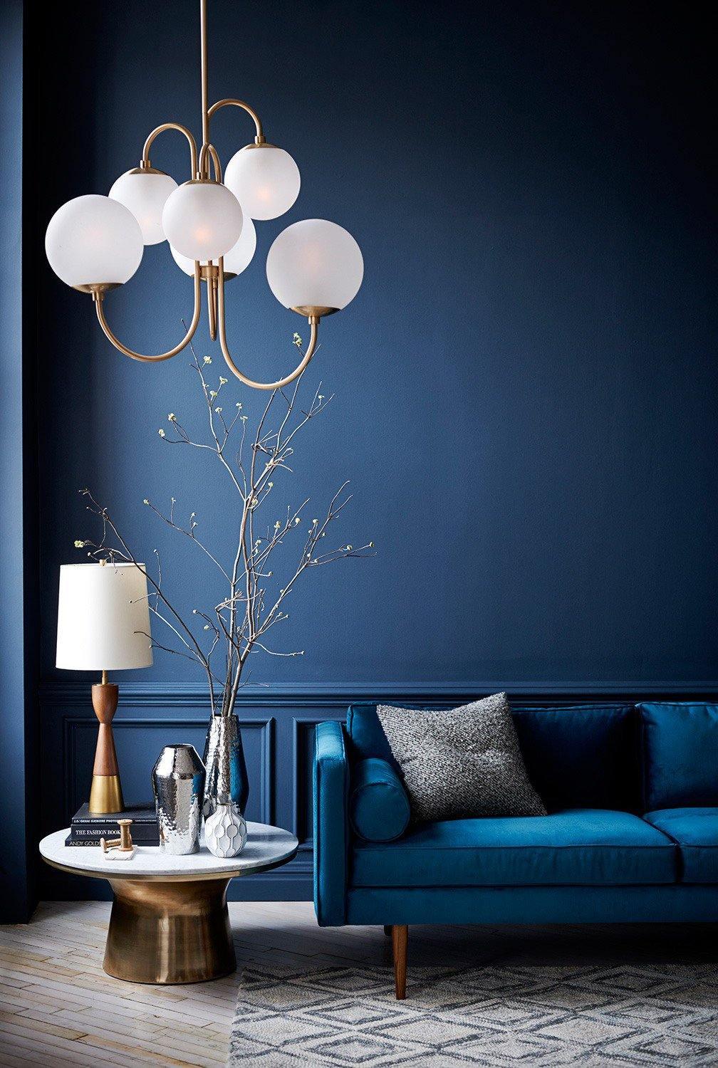 Elegant Gooseneck Chandelier with Adjustable Arms and LED Compatibilit