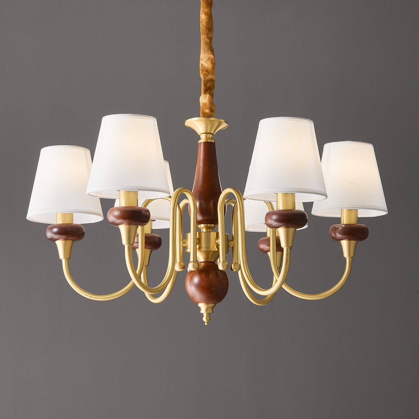 Elegant Crystal Grandiose Chandelier - Dimmable LED & Adjustable Heigh