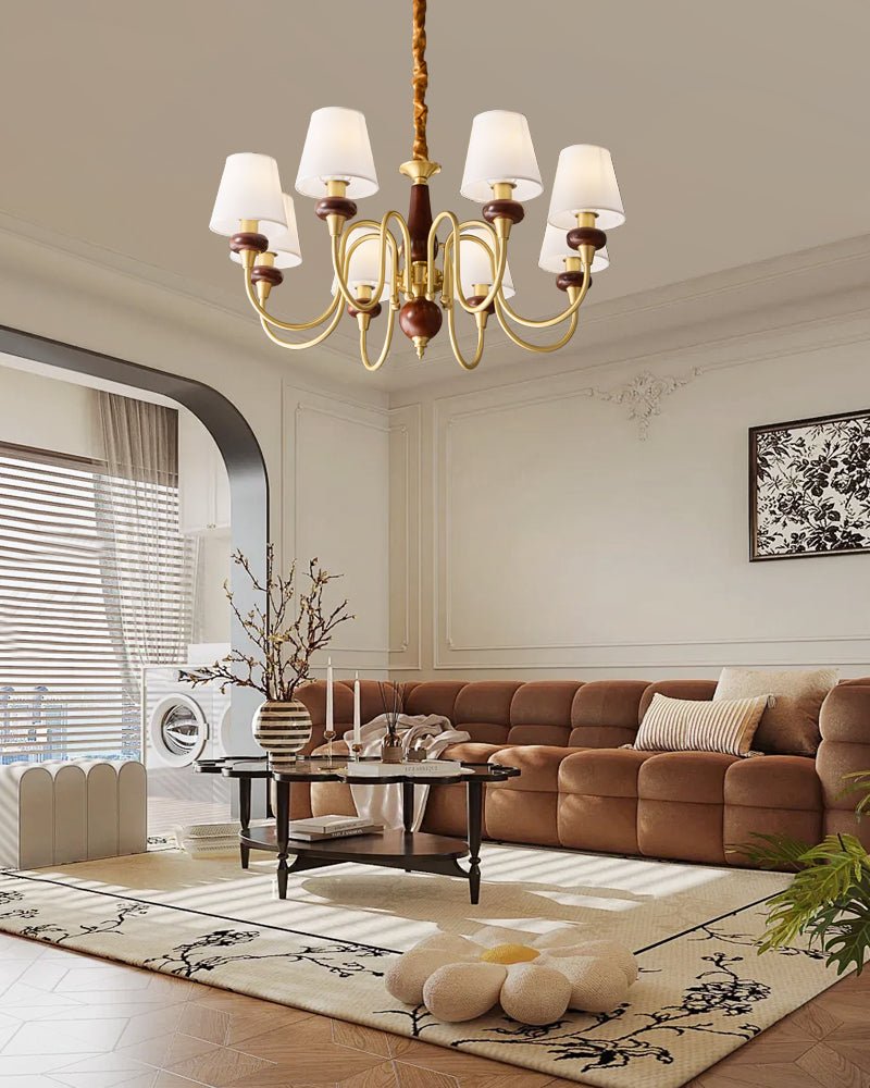 Elegant Crystal Grandiose Chandelier - Dimmable LED & Adjustable Heigh