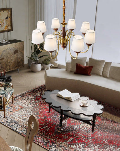 Elegant Crystal Grandiose Chandelier - Dimmable LED & Adjustable Heigh