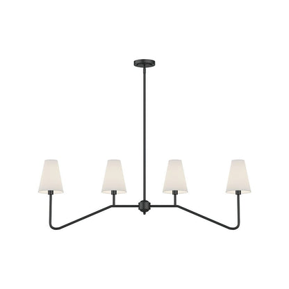 Granteau Modern Chandelier with Adjustable Height and Crystal Accents