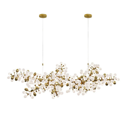 Selene Droplet Chandelier - Elegant Crystal Design with Adjustable Hei