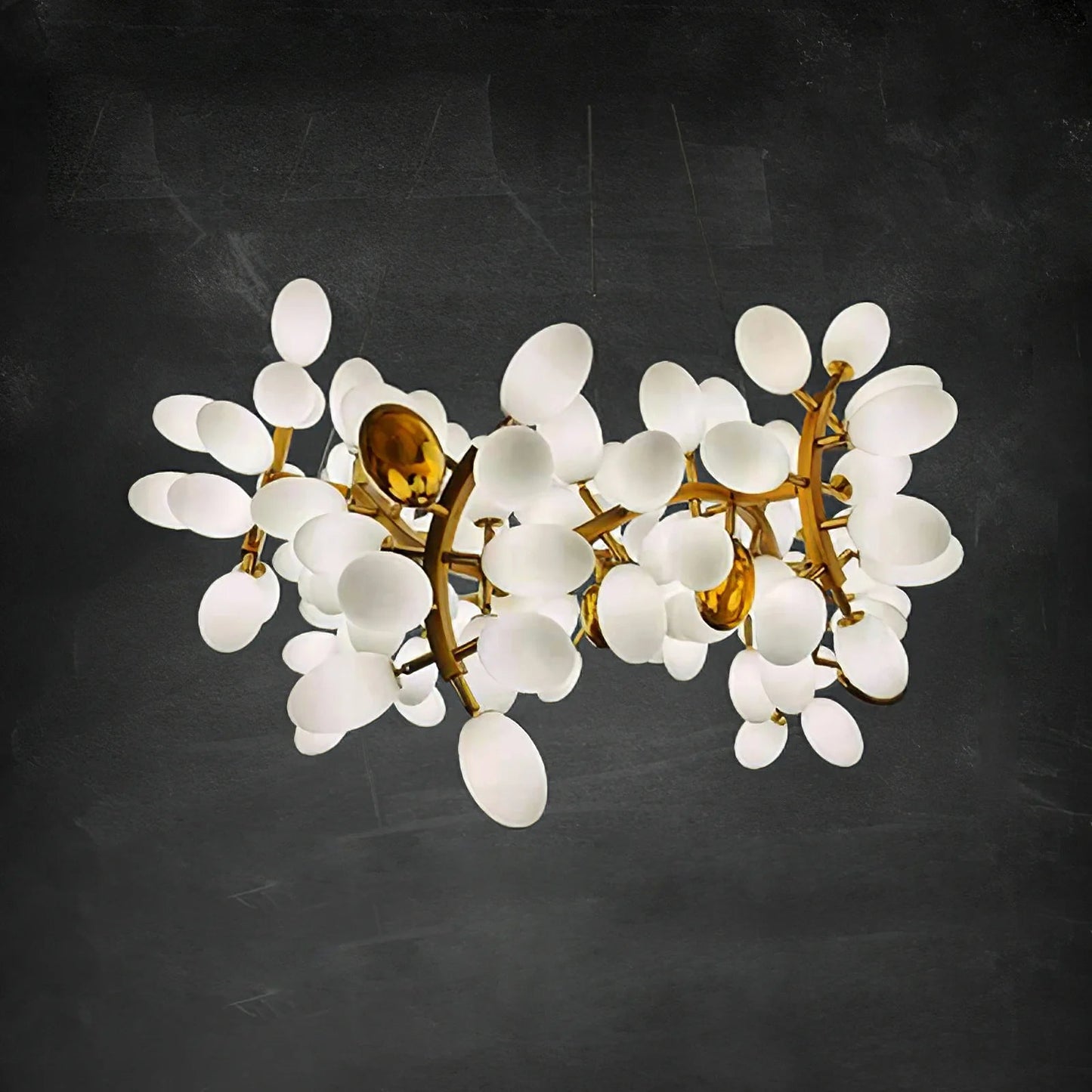 Selene Droplet Chandelier - Elegant Crystal Design with Adjustable Hei