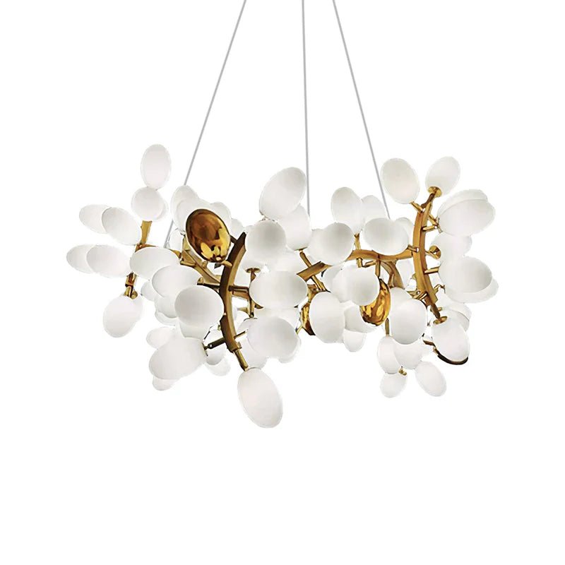 Selene Droplet Chandelier - Elegant Crystal Design with Adjustable Hei